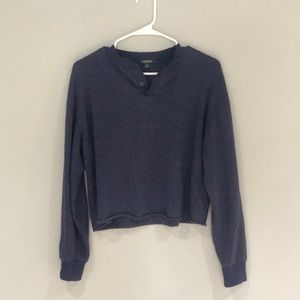 Wild Fable Navy Blue cropped sweatshirt 💙